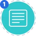 Odoo customization requirement analysis icon representing business process evaluation