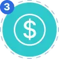 Odoo cost optimization icon representing pricing efficiency and ROI