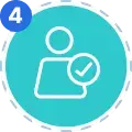 Odoo ERP solution validation icon showing approval and requirement confirmation