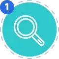 Odoo ERP requirement analysis icon representing business process discovery and assessment