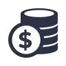 Odoo POS cash management and revenue collection icon for financial transactions