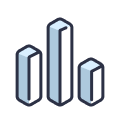 Odoo custom app analytics and performance metrics icon