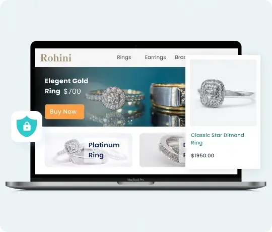 Odoo eCommerce maintenance interface showing secure product management and store stability