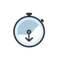 Odoo migration timeline icon representing planned and time-bound ERP migration process