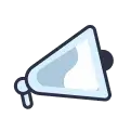 Odoo marketplace marketing and promotion megaphone icon