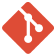 Git version control system logo