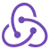 Redux state management library logo