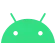 Android operating system green robot logo