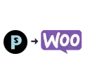 PrestaShop to WooCommerce migration icon