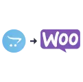 OpenCart to WooCommerce migration icon