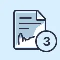 WooCommerce contract and agreement step icon