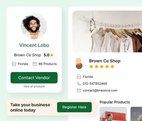 Shopify multi vendor marketplace vendor profile interface