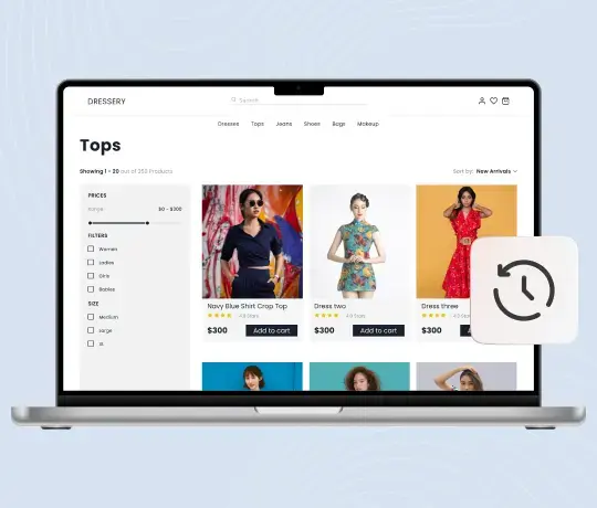 Laravel migration for ecommerce website performance optimization
