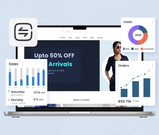 Laravel migration with analytics and business intelligence integration