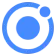 Ionic framework logo for hybrid mobile app development