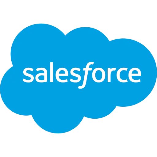 Salesforce CRM software logo for enterprise customer relationship management solutions