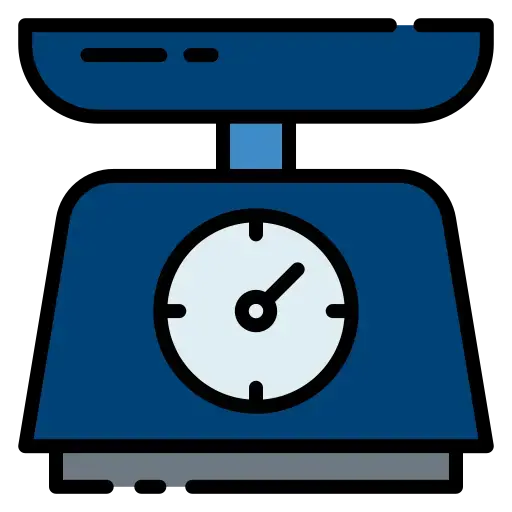 Performance monitoring and speed optimization scale icon