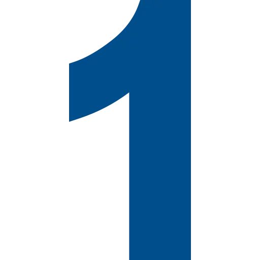 Step 1 process number icon