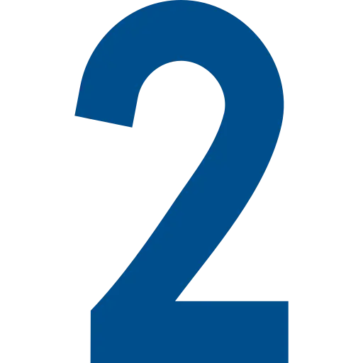 Step 2 process number icon