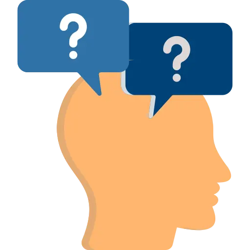 Business vision and strategic thinking concept icon