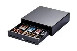 Cash drawer connected to Odoo Point of Sale system for secure cash handling