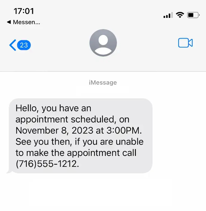 Message Notification with Odoo SMS