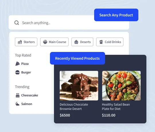 WooCommerce product search and filtering feature with custom UI